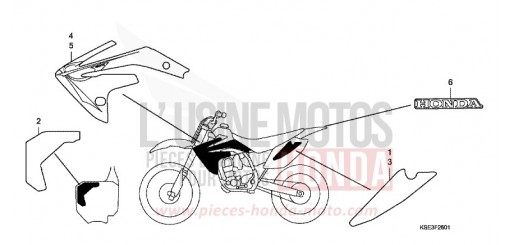 MARQUE (2ED) CRF150R9 de 2009
